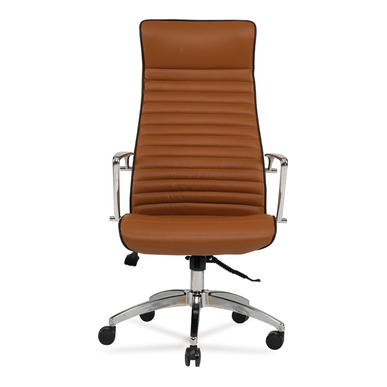 fizier krom star ayak derili yönetici koltuğu - küçük detay görsel 3