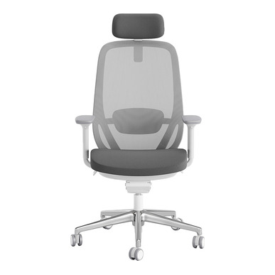 Gamarin Başlıklı Beyaz Çalışma Koltuğu - küçük detay görsel 2 - Yönetici Koltukları