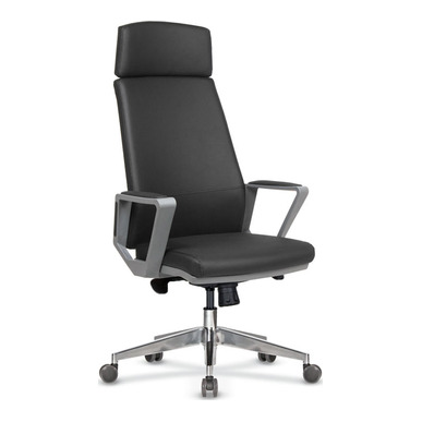 Hona Gri Plastik Kol Alüminyum Senkron Yönetici Koltuğu - Yönetici Koltukları