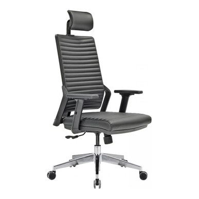 lawer döşemeli alüminyum ayarlı kol yönetici koltuğu