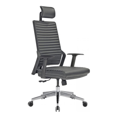 lawer döşemeli alüminyum senkron mekanizmalı yönetici koltuğu