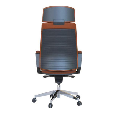 Mathina Alüminyum Ayak Dikişli Senkron Mekanizma Yönetici Koltuğu - küçük detay görsel 3 - Yönetici Koltukları