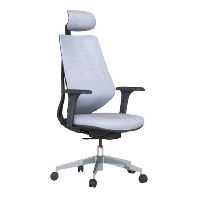 Maxy Alüminyum Ayak Siyah Gövdeli Kızaklı Senkron Yönetici Koltuğu - Yönetici Koltukları