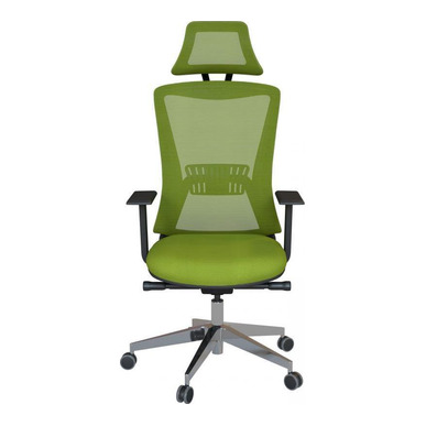 Meshseat Alüminyum Ayak Sabit Kol Kızaklı Senkron Mekanizma Yönetici Koltuğu - Yönetici Koltukları