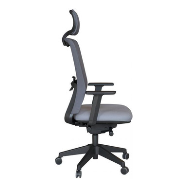 Meshseat Plastik Ayak Ayarlı Kol Kızaklı Senkron Mekanizma Yönetici Koltuğu - küçük detay görsel 2 - Yönetici Koltukları