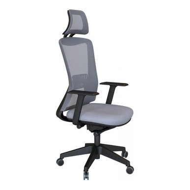 Meshseat Plastik Ayak Sabit Kol Kızaklı Senkron Mekanizma Yönetici Koltuğu - küçük detay görsel 3 - Yönetici Koltukları