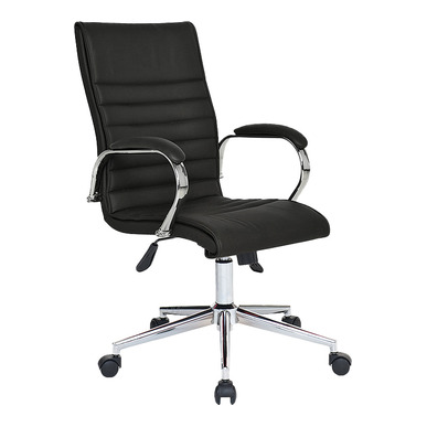 nafe çift kollu krom yıldız ayaklı müdür koltuğu