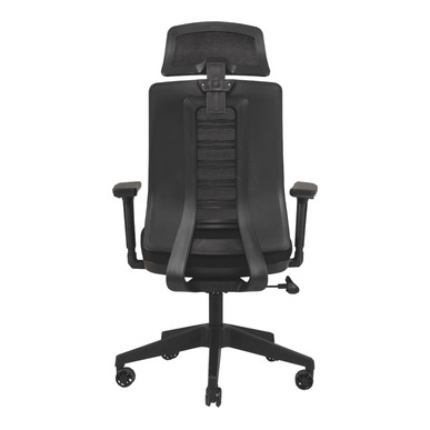 natty ayarlı kol plastik ayak fileli yönetici koltuğu - küçük detay görsel 3