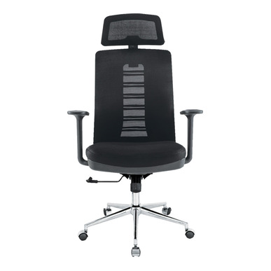 Natty Krom Ayak Sabit Kol Fileli Yönetici Koltuğu - Yönetici Koltukları