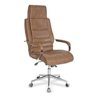 oroz başlıklı derili yönetici koltuğu