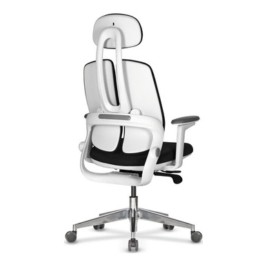 panemor alüminyum ayak beyaz gövdeli başlıklı yönetici koltuğu - küçük detay görsel 3