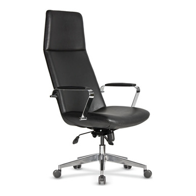 position krom kol alüminyum ayak kumaş ve derili yönetici koltuğu - küçük detay görsel 2