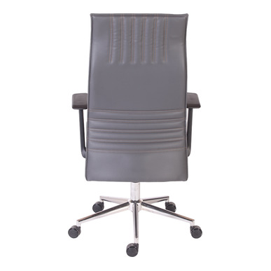 Rimata Krom Ayak Derili Makam Koltuğu - küçük detay görsel 4 - Yönetici Koltukları