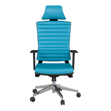 Slant Döşemeli Alüminyum Sabit Kol Senkron Mekanizma Yönetici Koltuğu - Yönetici Koltukları