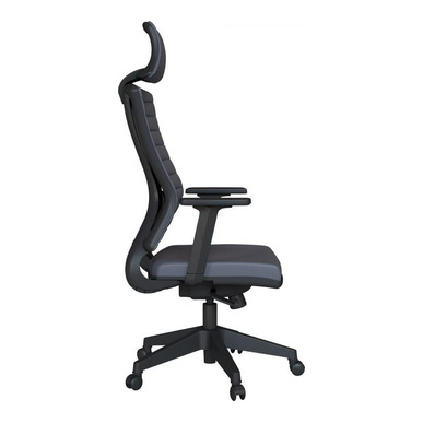 Slant Döşemeli Plastik Ayak Ayarlı Kol Senkron Mekanizma Yönetici Koltuğu - küçük detay görsel 2 - Yönetici Koltukları