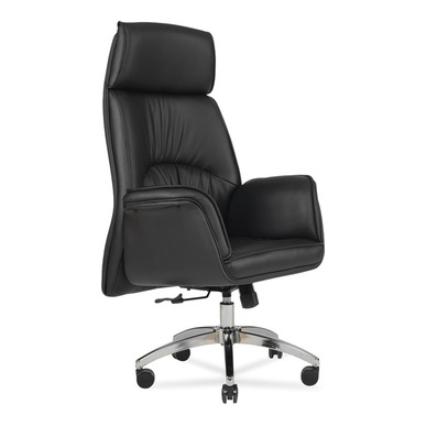 tormenta deri döşemeli krom yönetici koltuğu