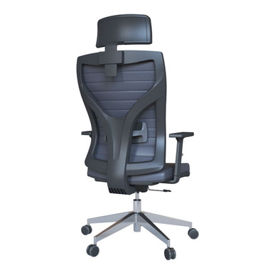 Vezada Döşemeli Alüminyum Ayak Başlıklı Yönetici Koltuğu - küçük detay görsel 2 - Yönetici Koltukları