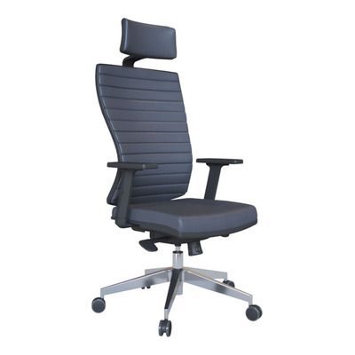 vezada döşemeli başlıklı senkron yönetici koltuğu