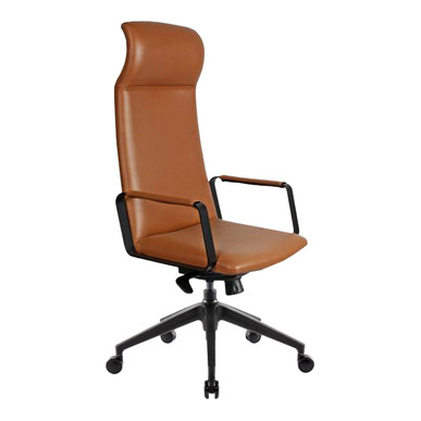 windle siyah boyalı kol plastik ayak senkron yönetici koltuğu