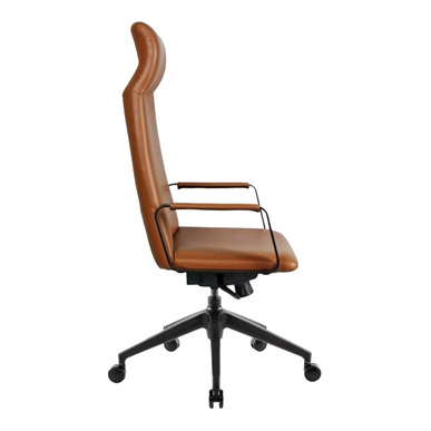 windle siyah boyalı kol plastik ayak senkron yönetici koltuğu - küçük detay görsel 3