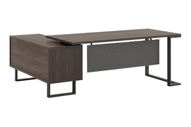 bondo etajerli yönetici masa 228cm