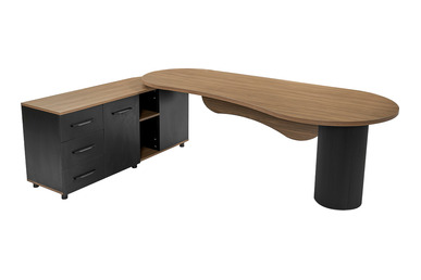 Cadia Etajerli Yönetici Masası - küçük detay görsel 2 - Yönetici Masaları