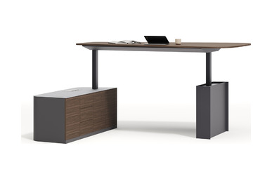 Cendre Hareketli Modern Yönetici Masası - küçük detay görsel 3 - Yönetici Masaları