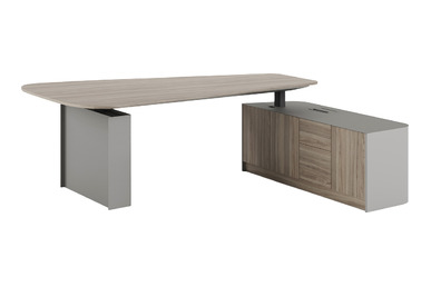 Cendre Hareketli Modern Yönetici Masası - küçük detay görsel 2 - Yönetici Masaları