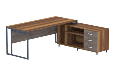 consider metal ayaklı ofis masası 180cm - küçük detay görsel 2