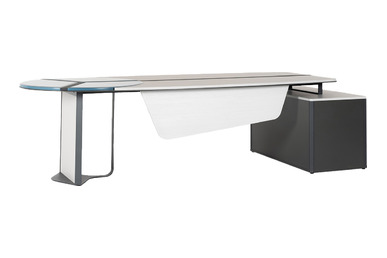 Denset Metal Tasarım Yönetici Masası - Yönetici Masaları