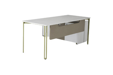 Diona Plus Etajerli Masa 160cm - Yönetici Masaları