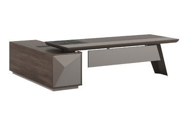 fomen etajerli yönetici masası