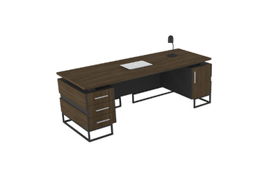 groly yönetici çalışma masası 220cm - küçük detay görsel 2