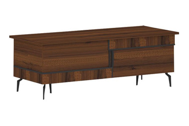 Hermos Siyah Boyalı Tasarım Ayaklı Yönetici Masası 200cm - Yönetici Masaları