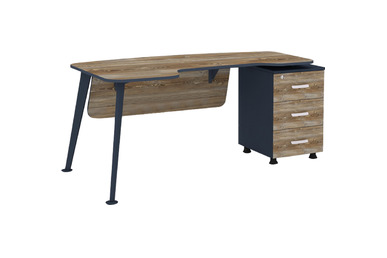 Jupy Müdür Masası 190cm - küçük detay görsel 2 - Yönetici Masaları