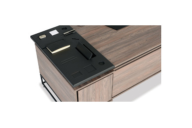 Laban Profil Metal Ayaklı Yönetici Masası - küçük detay görsel 2 - Yönetici Masaları