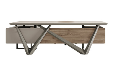 Neron Konsollu Ofis Masası - küçük detay görsel 4 - Yönetici Masaları