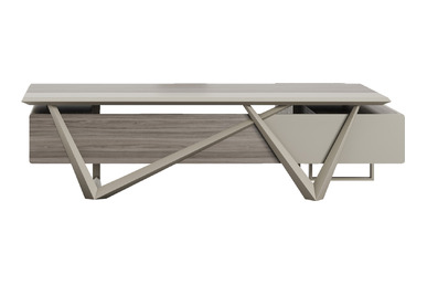 Neron Konsollu Ofis Masası - küçük detay görsel 2 - Yönetici Masaları