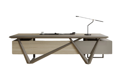 Neron Konsollu Ofis Masası - küçük detay görsel 3 - Yönetici Masaları