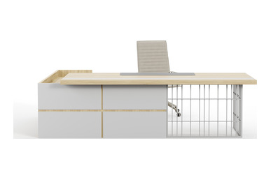 Norm Metal Ayaklı Yönetici Masası 270Cm - küçük detay görsel 2 - Yönetici Masaları