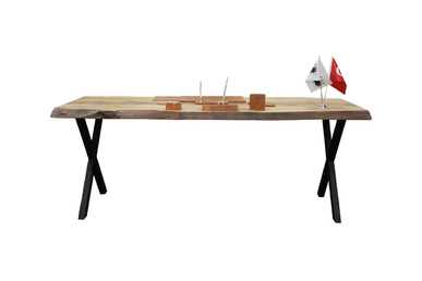 Palan Kütük Masa 250cm - Yönetici Masaları
