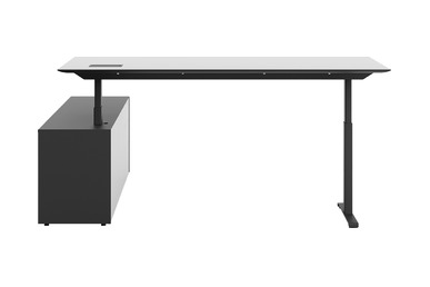 Panokato Yükseklik Ayarlı Etajerli Yönetici Masası 180cm - küçük detay görsel 6 - Yönetici Masaları