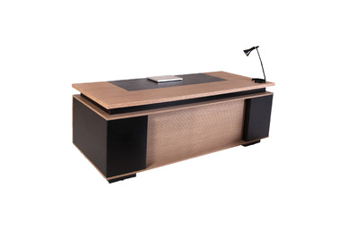 Panosy Ahşap Modern Makam Masası 220cm - küçük detay görsel 2 - Yönetici Masaları