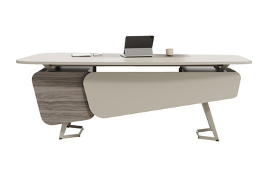 Rubble Metal Ayaklı Modern Yönetici Masası - küçük detay görsel 2 - Yönetici Masaları