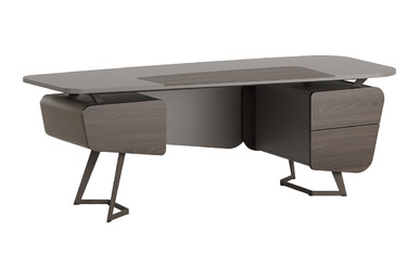 Rubble Metal Ayaklı Modern Yönetici Masası - küçük detay görsel 3 - Yönetici Masaları