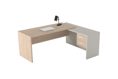 Sadul Plus Sol Etajerli Yönetici Masası 180cm - küçük detay görsel 2 - Yönetici Masaları