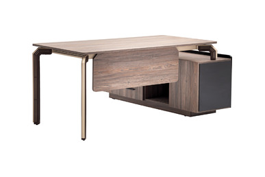 setary özgün ayak tasarımlı yönetici masası 200cm