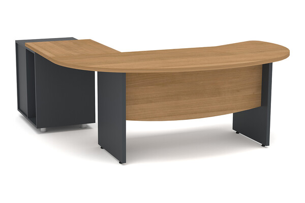 stage etajerli kesonlu masa 200cm