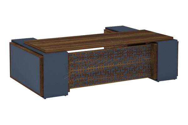 theori etajerli yönetici masası