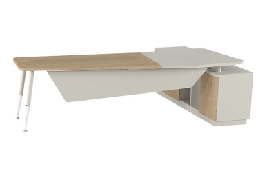 touch etajerli yönetici masası 225cm